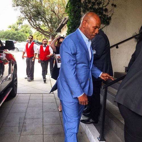 Mike Tyson Parking with Elite Valet