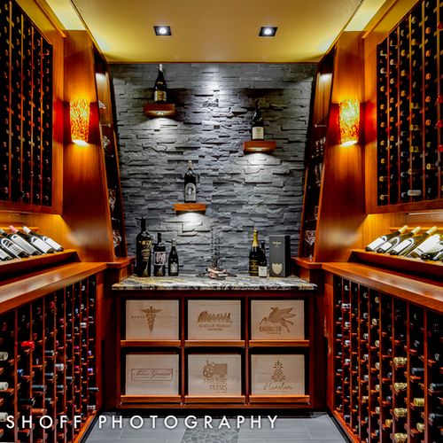 Private Wine Cellar - Arbor South Architecture