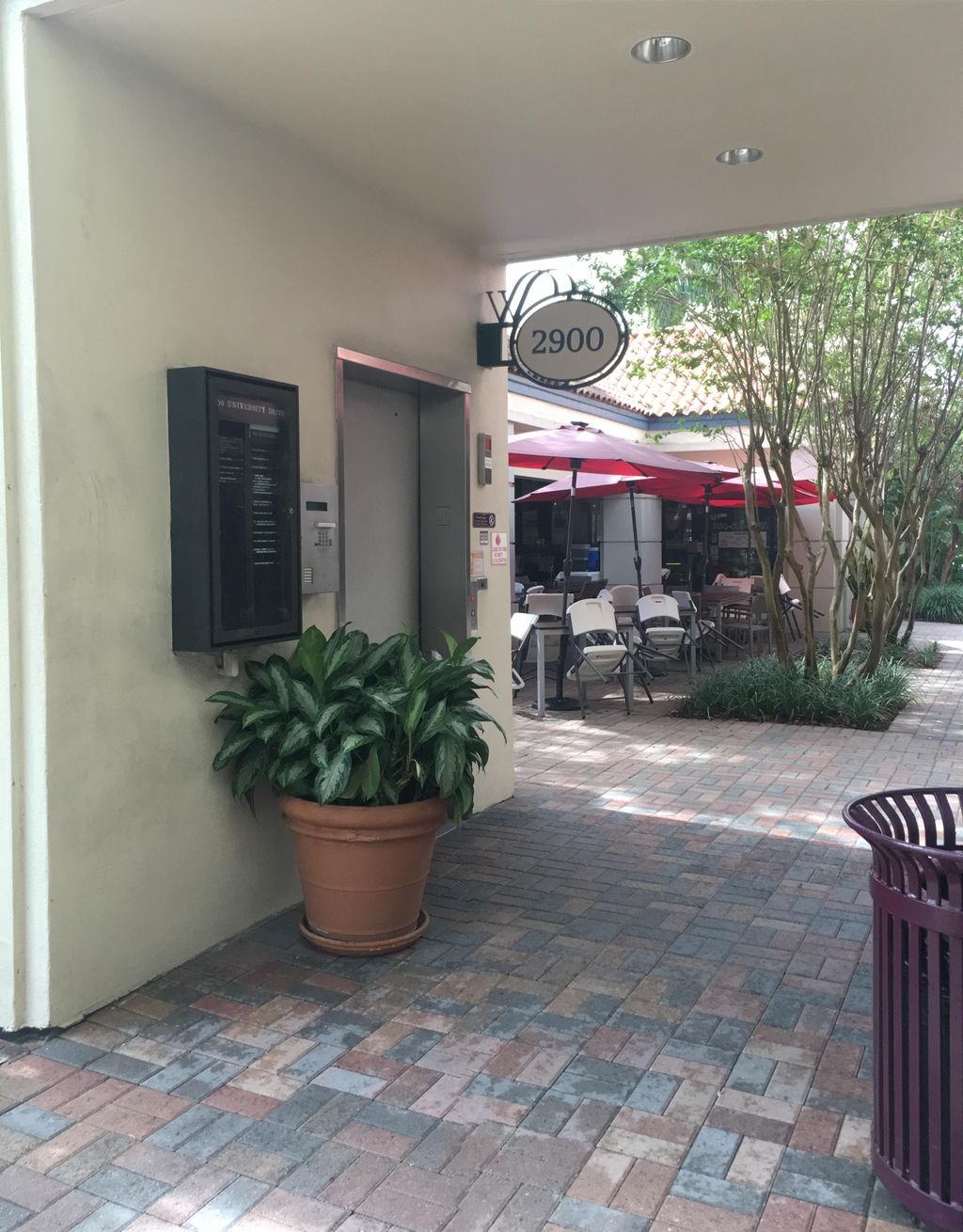 Elevator Access to Office