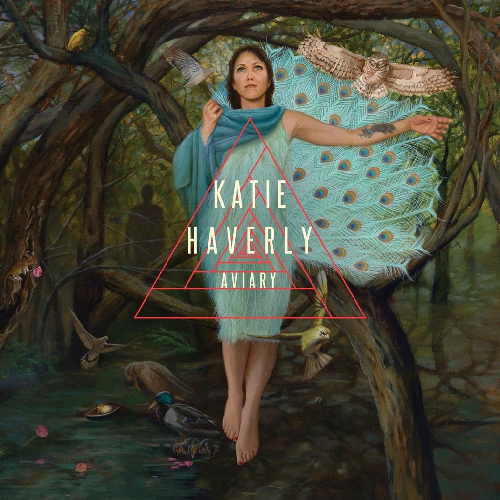 The Aviary Album Cover, 36 x 36 oil