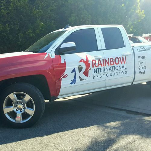 Rainbow International Restoration Services pickup