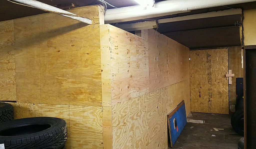 Warehouse Retaining Walls...