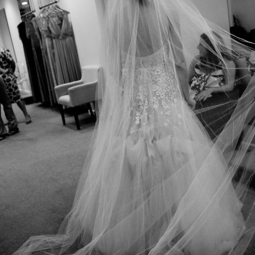 dress fitting for bride