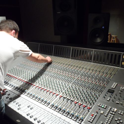 Mixing on an SSL J console
