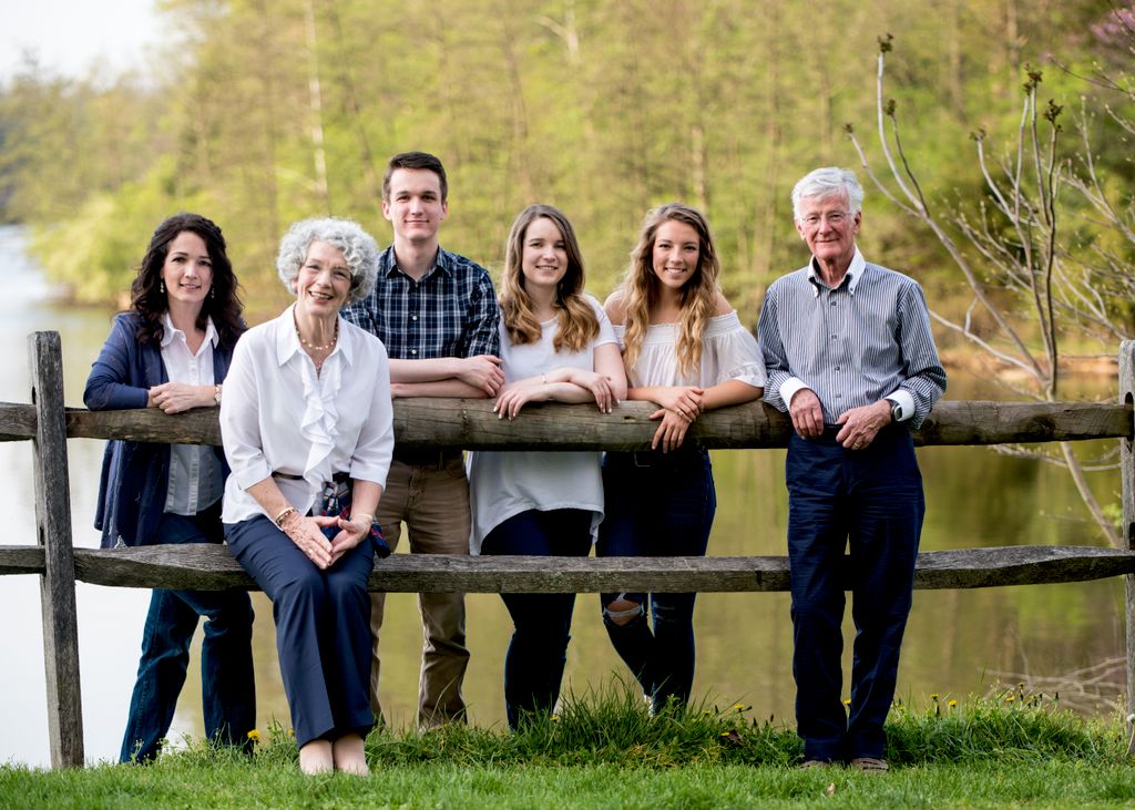 Generational family photo