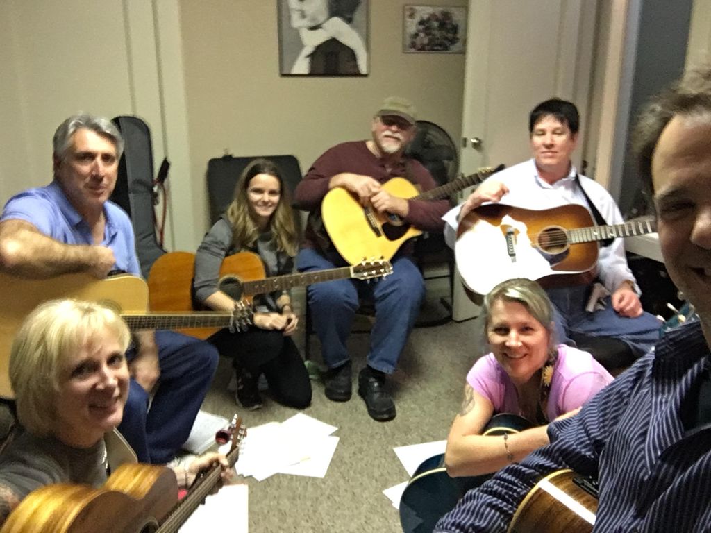 Guitar Circle class, May 2017.