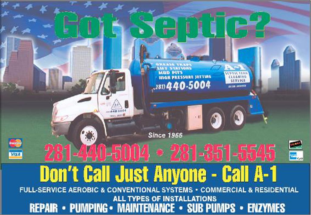A-1 Cleaning Septic Service, LLC