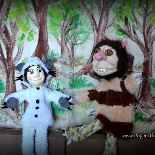 Where Wild Things Are. Birthday Party puppet show.