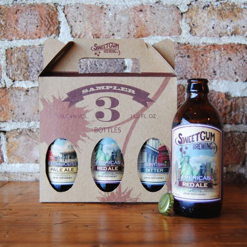 Beer Packaging for SweetGum Brewing Co.