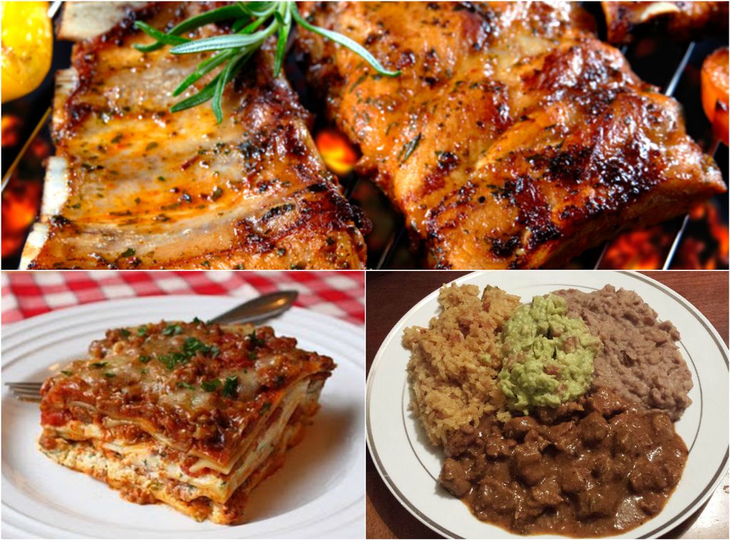 Variety of menu choices