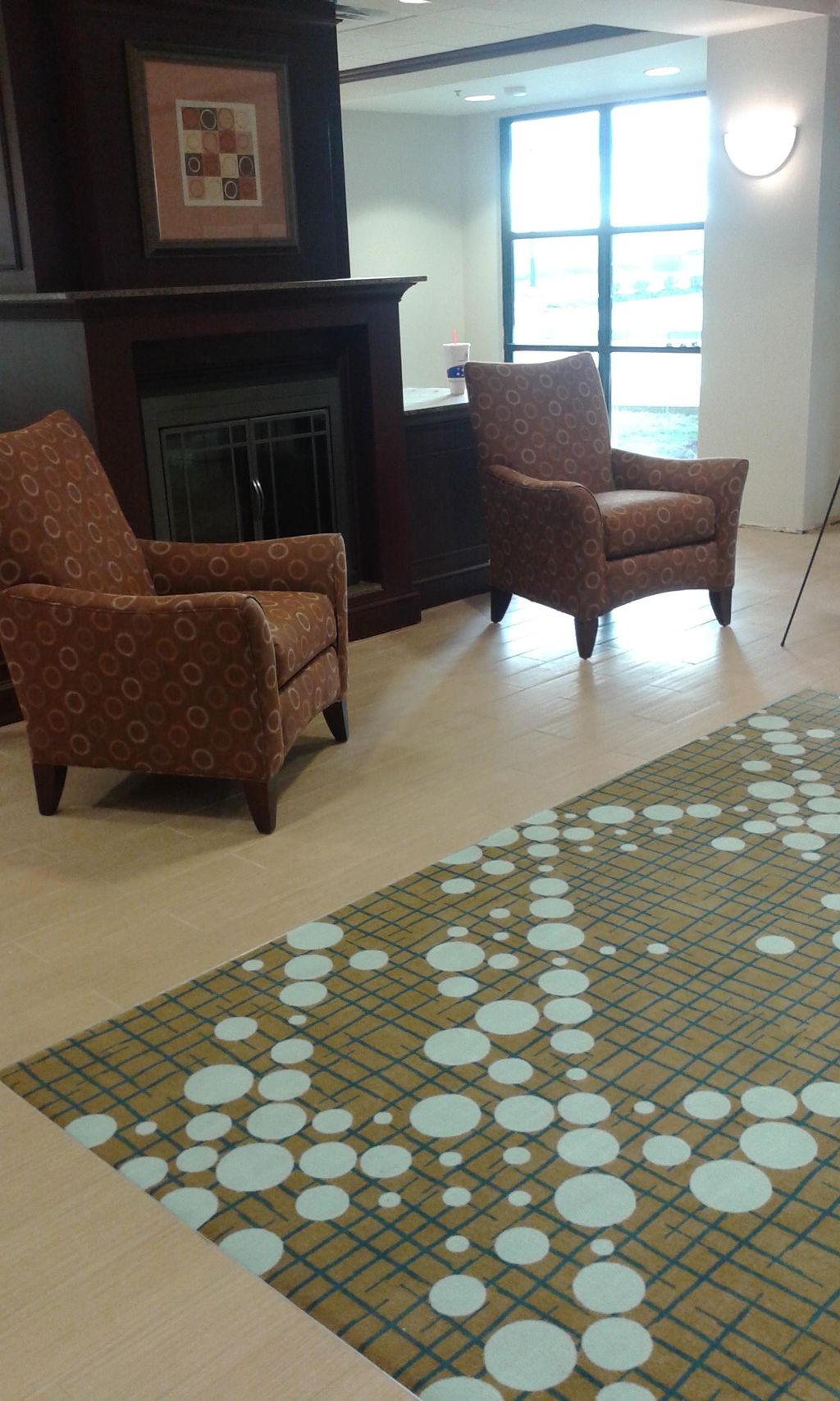 Hampton tile/carpet job#1