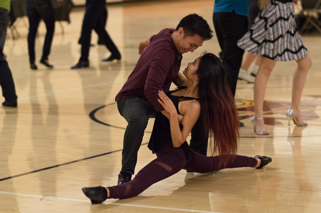 I also enjoy social dancing (this was not planned 