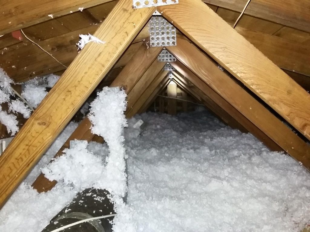 Typical Attic After Insulsafe SP