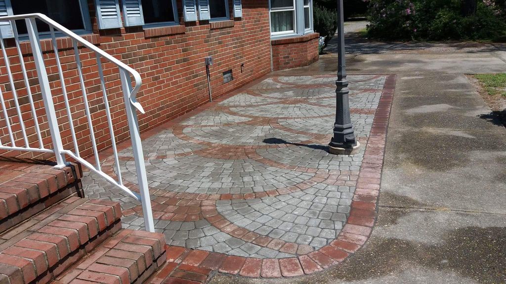 paving job at Yorktown