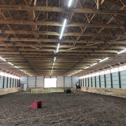 Our Indoor Riding Arena