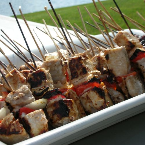 Grilled Fish Kabobs