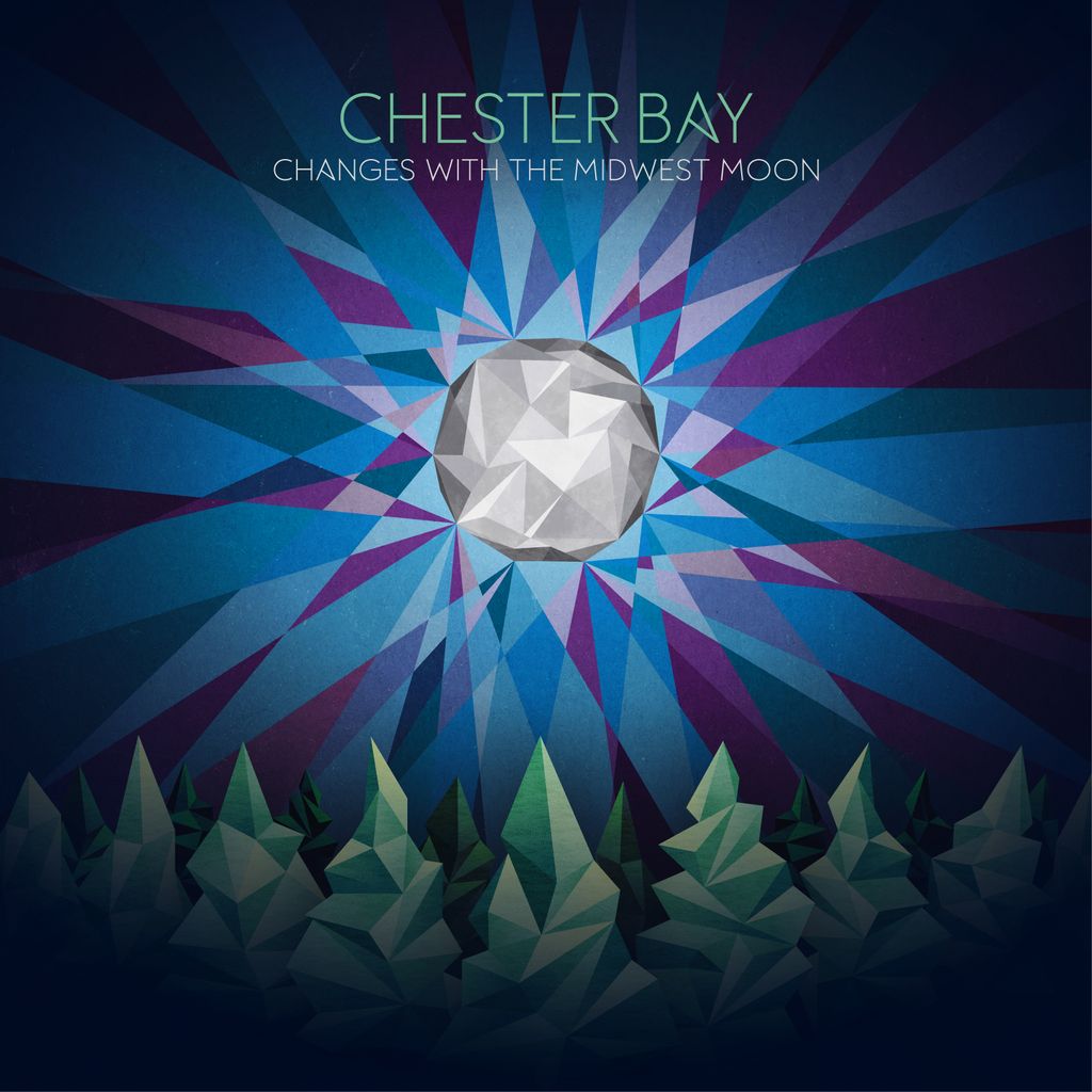 Cover art portion of a 6-panel digipak design for 