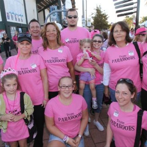 2013 Team ParaBoobs
Making Strides 
Against Breast