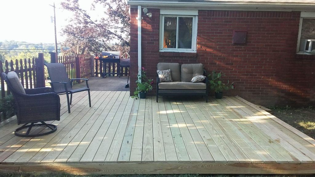 new deck spruce up