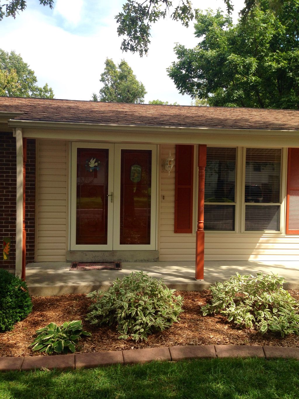 New Siding, Soffit, Fascia, and Porch columns