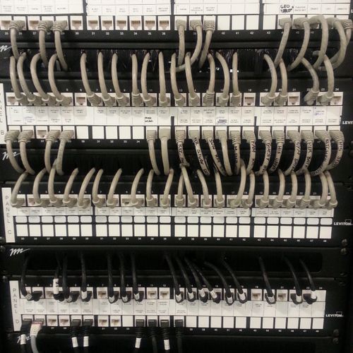 Data Racks, Patch Panels and Infrastructure