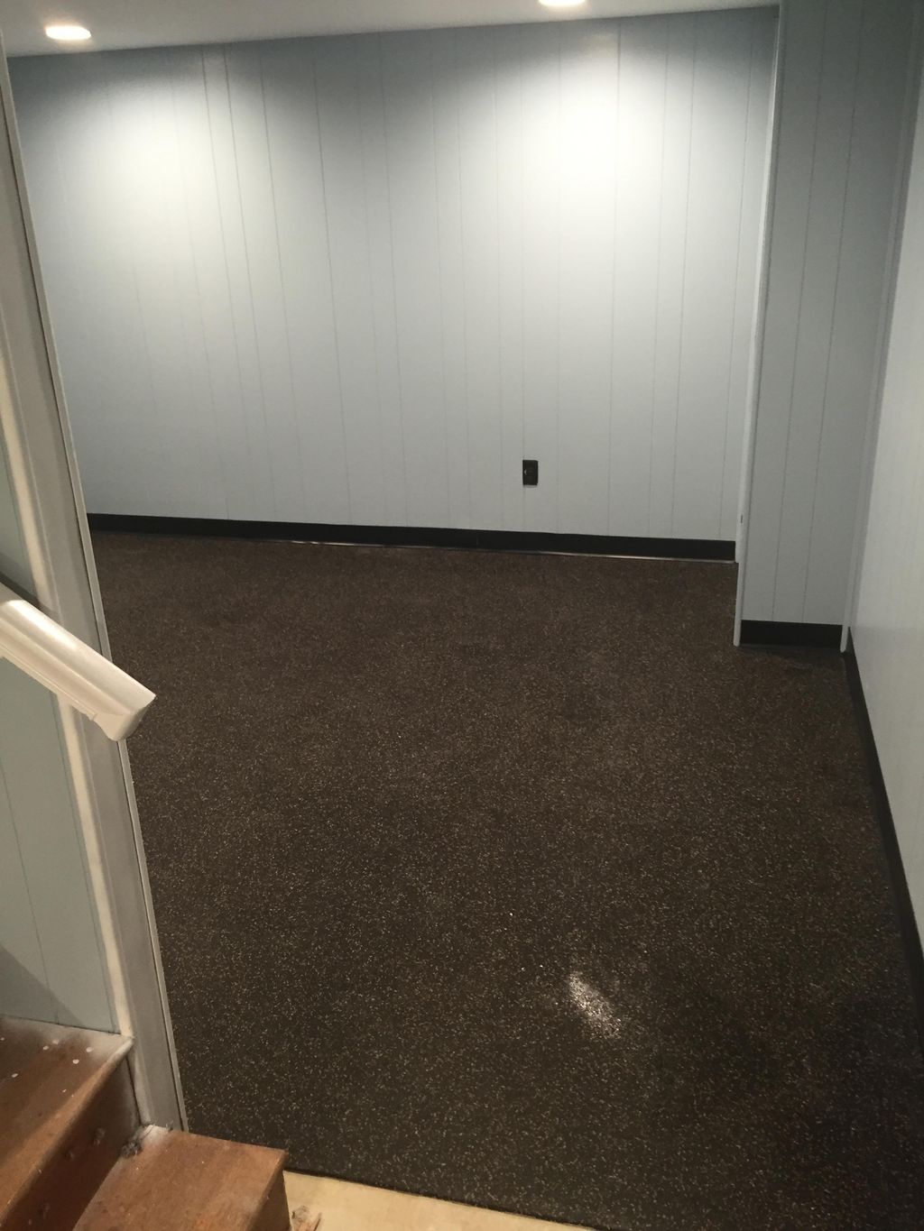 Let us Install 2X2  interlocking Rubber Flooring T