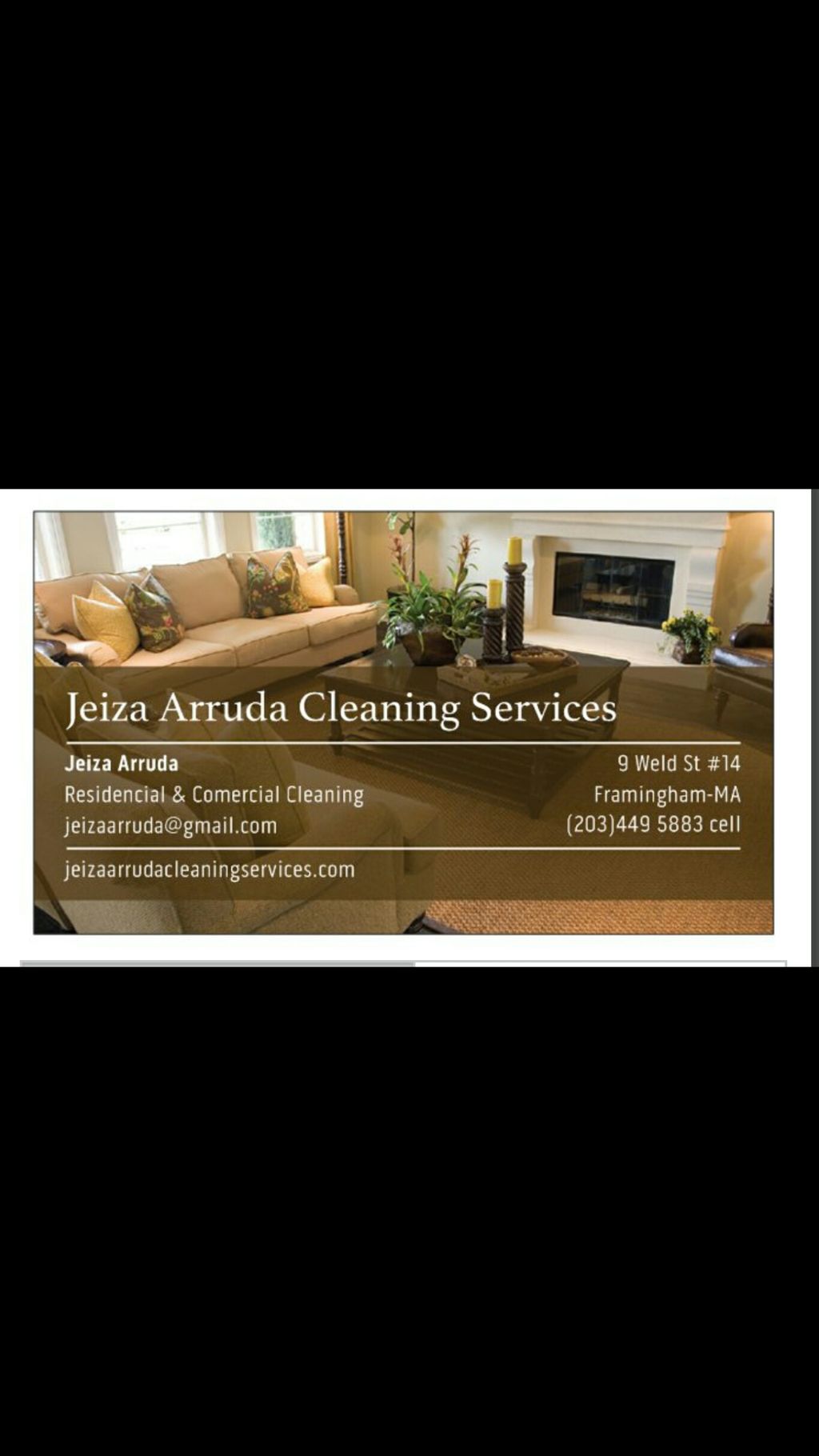 Jeiza Arruda Cleaning Services