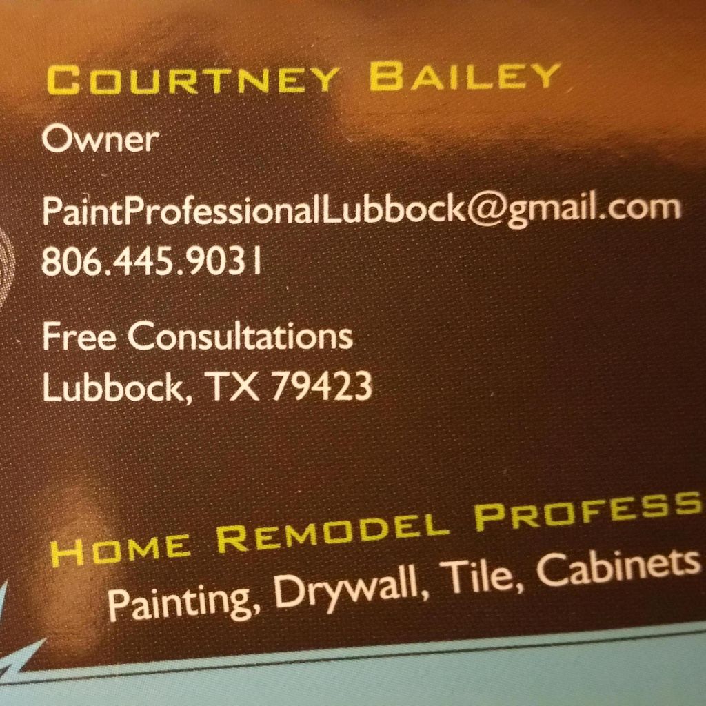 Courtney Bailey's Paint and Home Remodeling Pro...