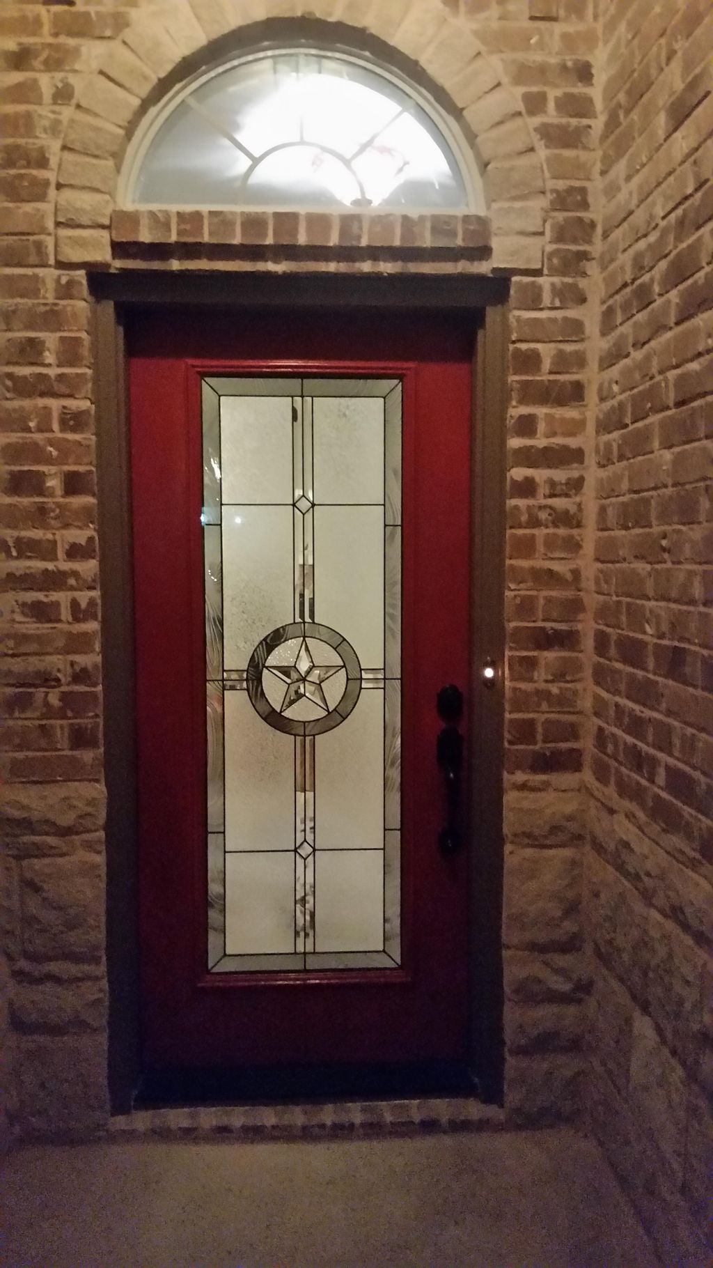 Door I installed and paint ted