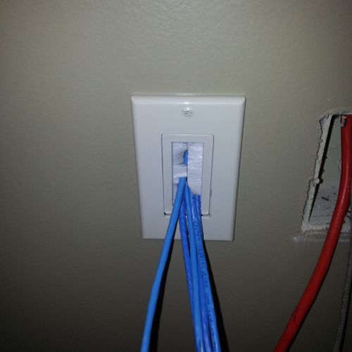 We provide Voice/Data Cable Installation. Properly