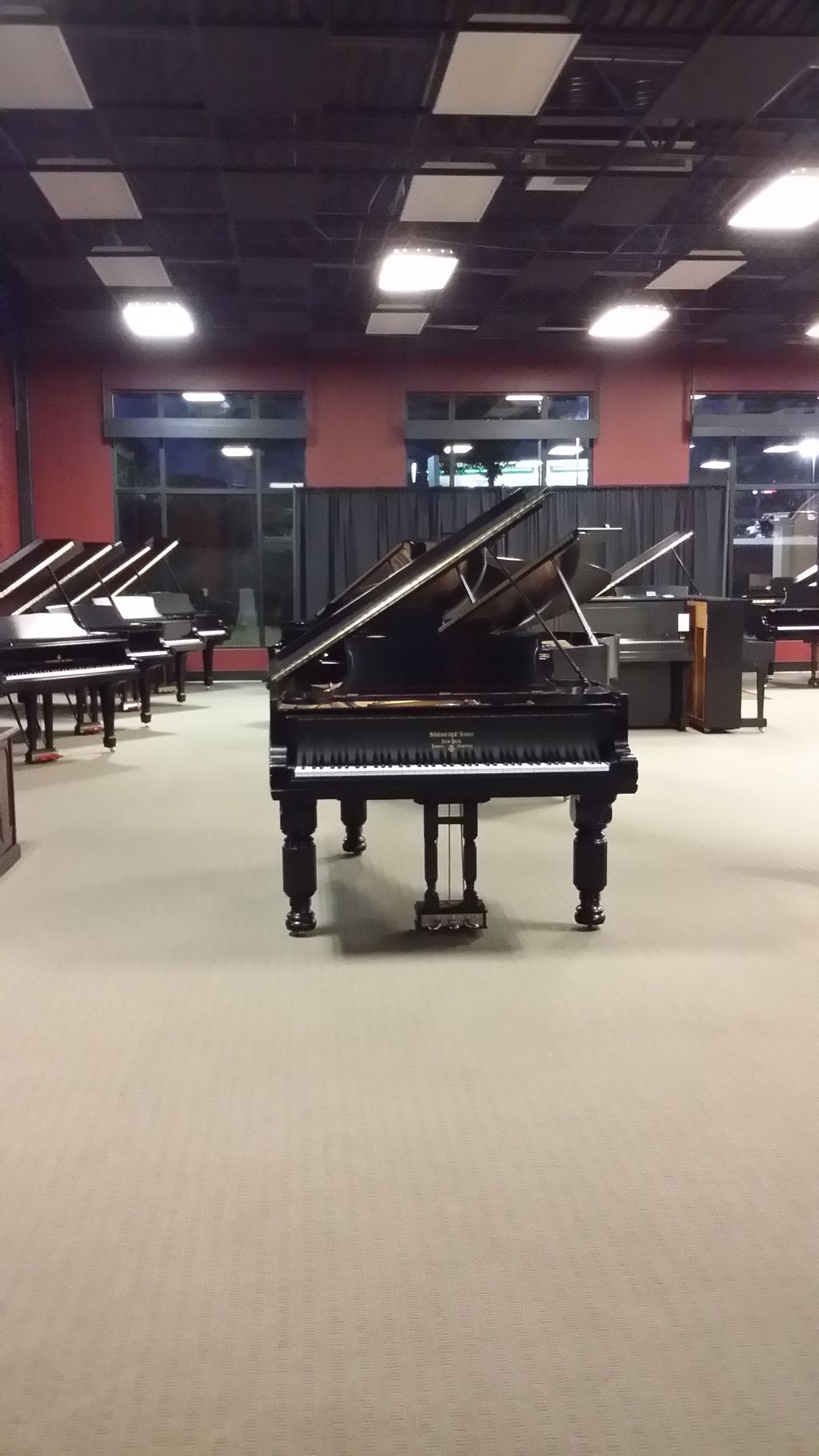 Steinway dealer showroom