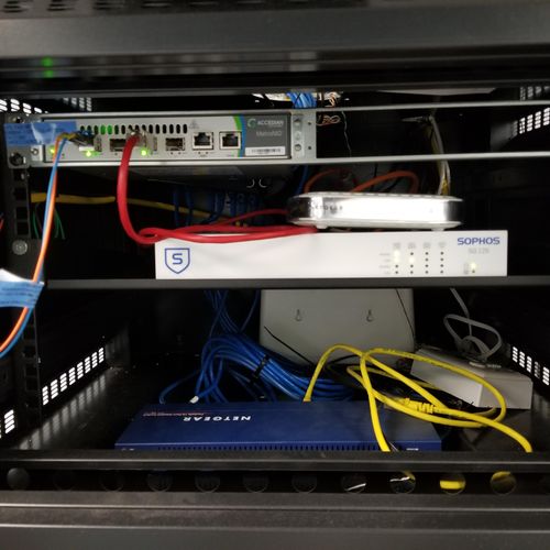 another completed small business network setup