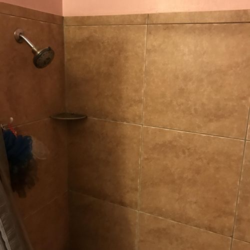 Tiled Shower Enclosure 1