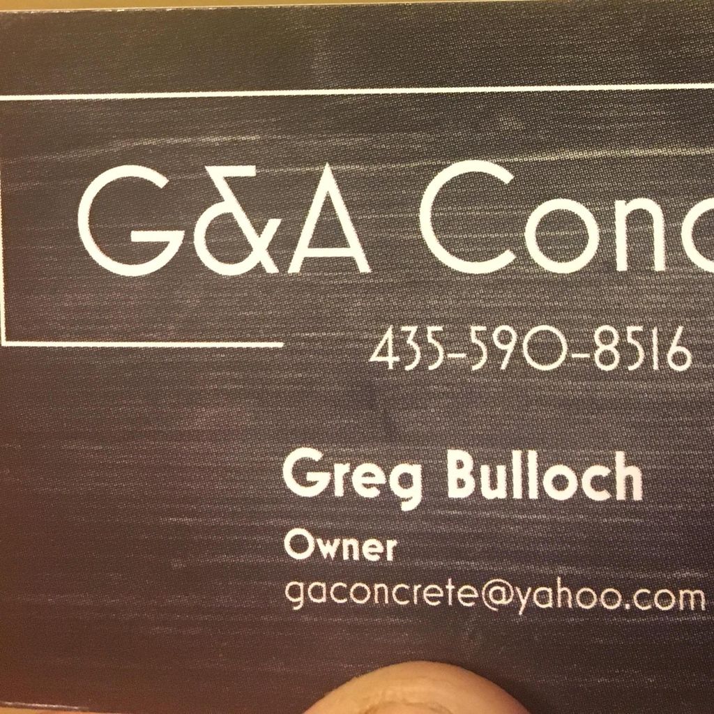 G&A concrete LLC