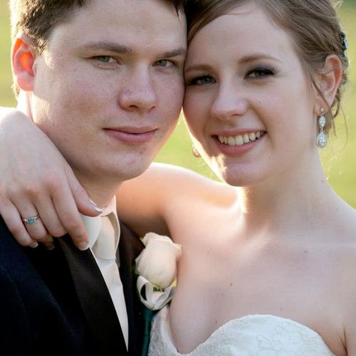 Ashley, bride (pictured with groom).