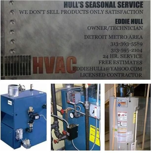 Hull's Seasonal Service Heating and Cooling