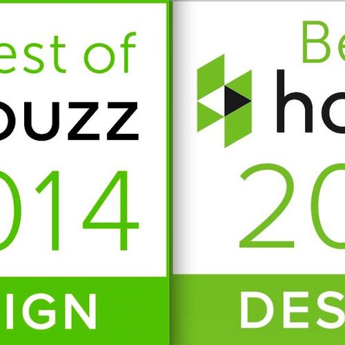The Best Of Houzz is awarded annually in three cat