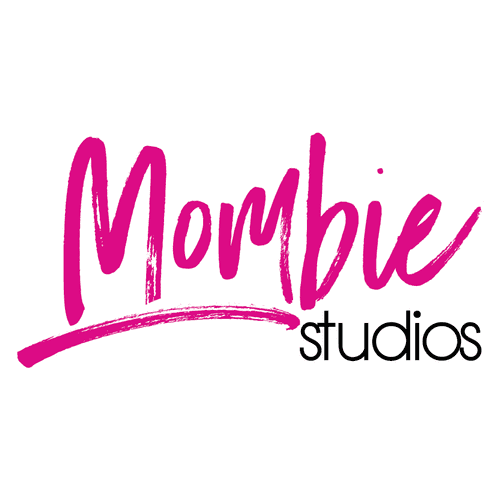 Designed and developed Mombie Studios logo, brandi