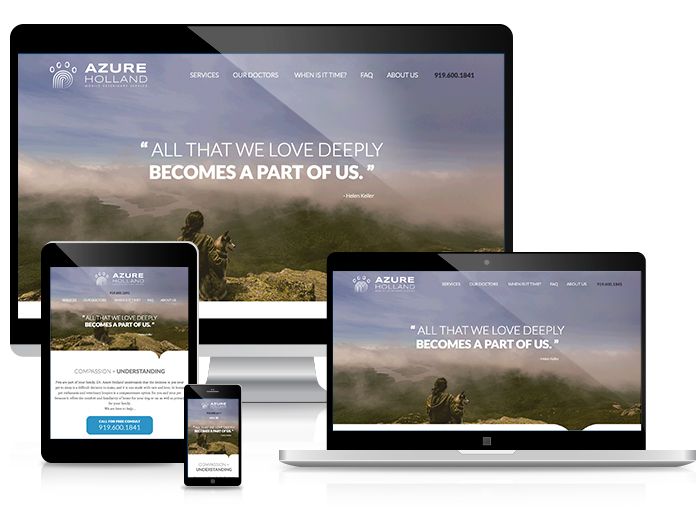 Raleigh web design and branding for top veterinary