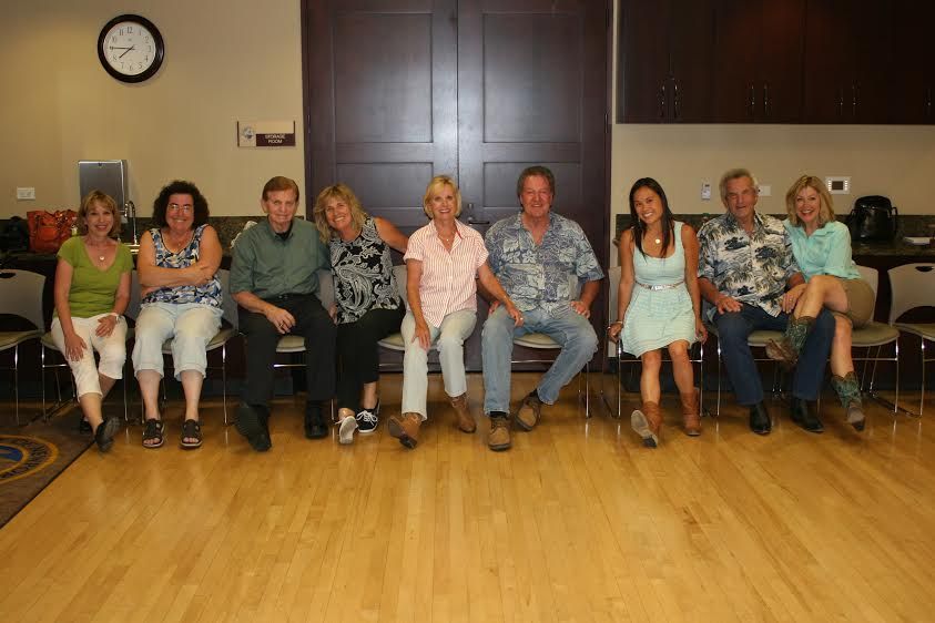 After a long Line Dancing class