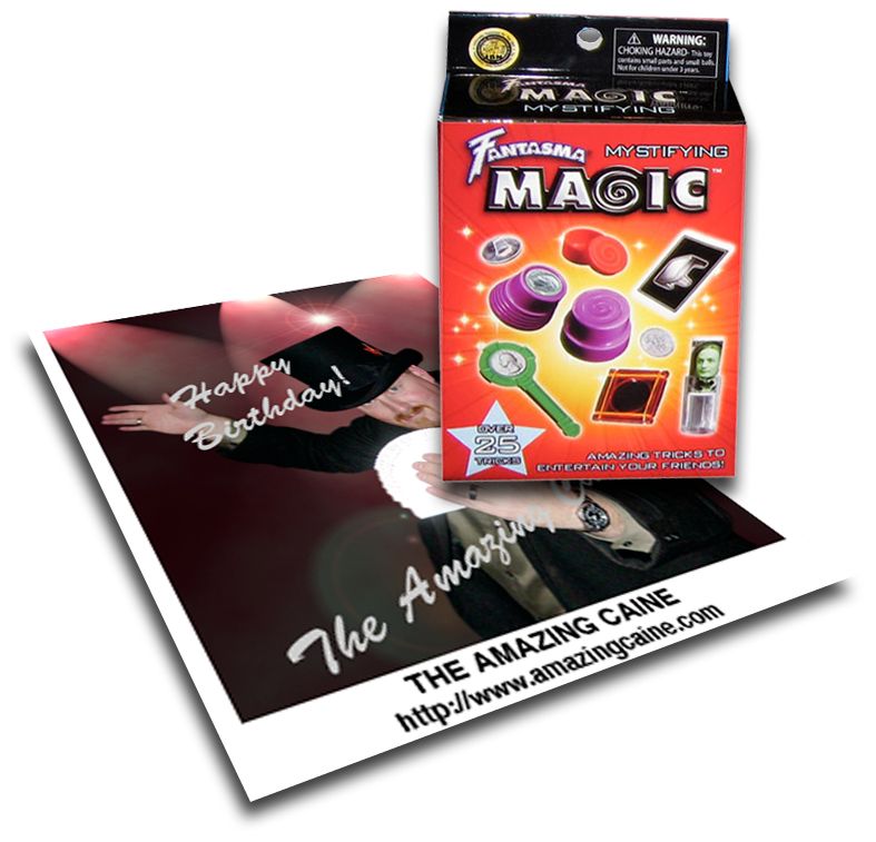 The Amazing Caine provides a free starter magic ki