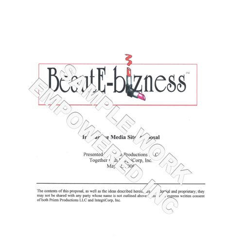 Internet Based Company Logo and Business Plan deve
