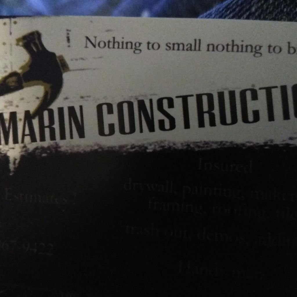 Marin construction