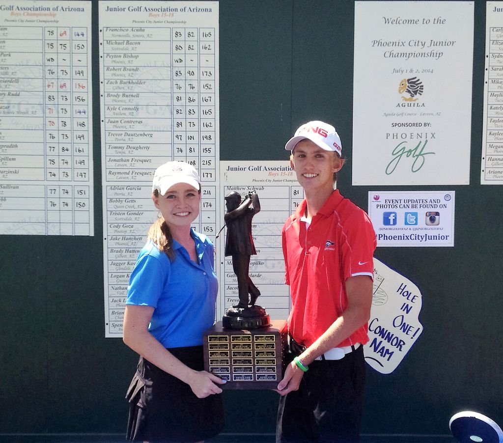 Ariana winning the Phoenix City Championship