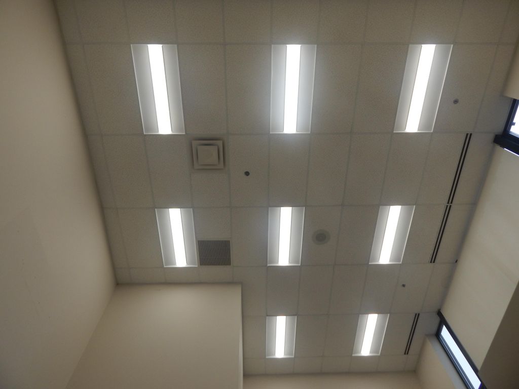 New LED Energy Efficient Office Lighting