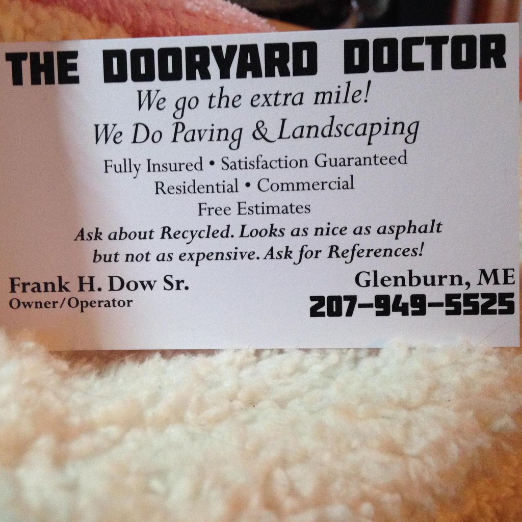 The Dooryard Doctor
