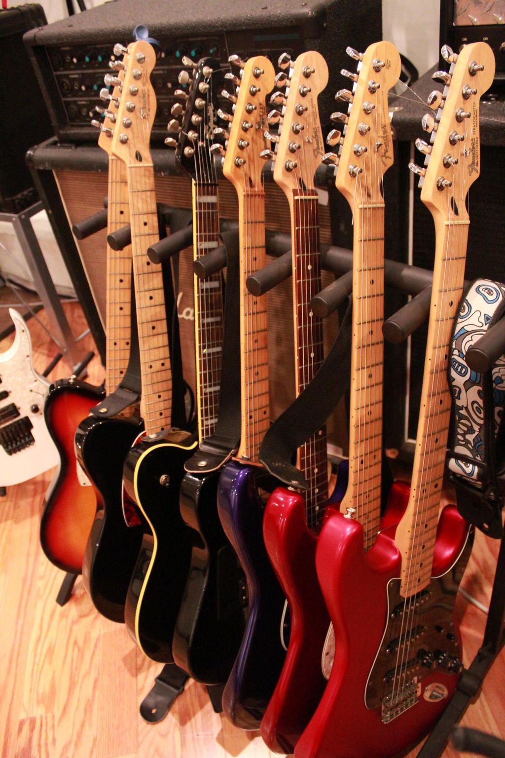 A Boat of Fenders yep we got one full of Epi's too