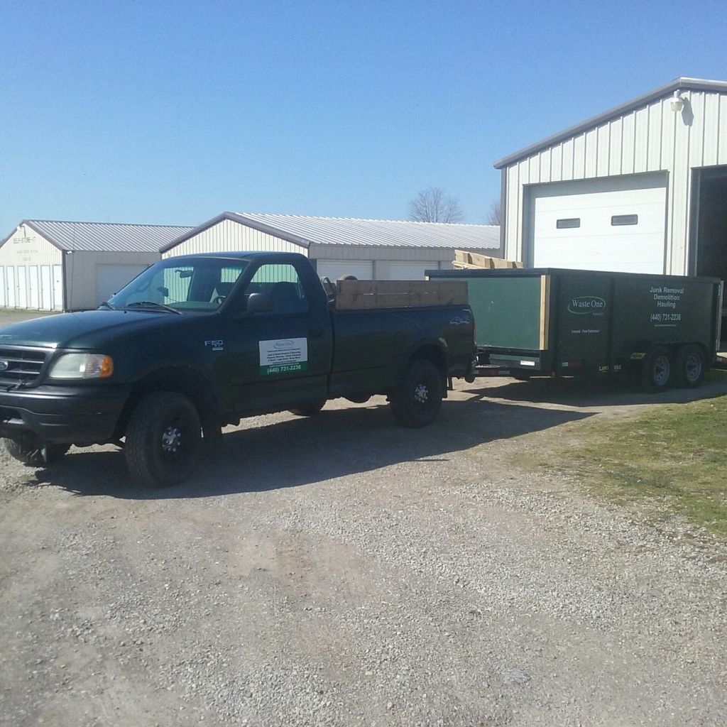 One of our truck and trailers.