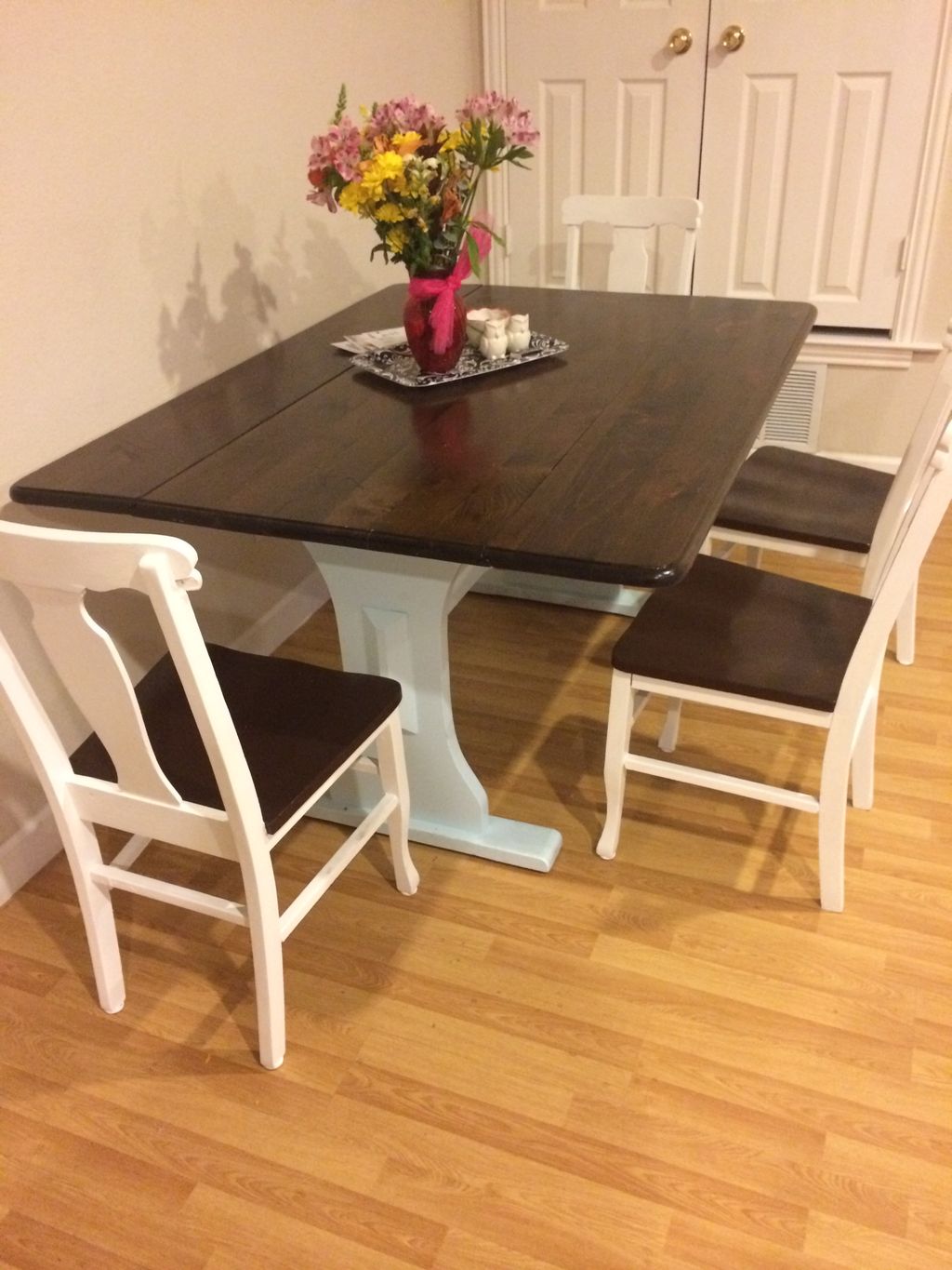 Refinished antique table.