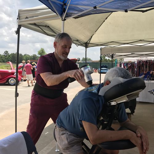 Charity Chair Massage for Vets with PTSD